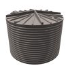 22000L CT 5000 round water tank