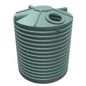 5000L CT 1100 Rivergum round water tank