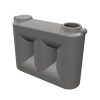 SL2000 slimline water tank 2000 litres