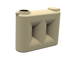SL2000 slimline water tank