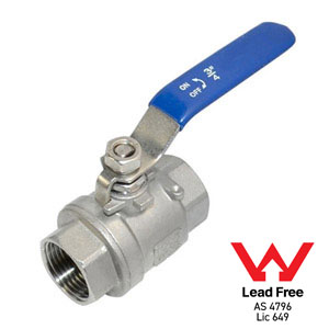 Brass Ball Valve With Watermark Lead Free