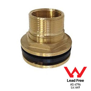 Brass Outlet With Watermark Lead Free
