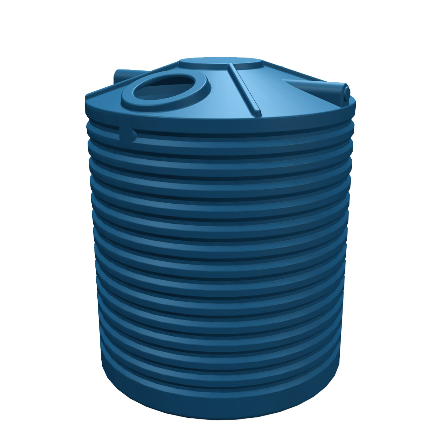 CT1100 5000L Round ADBlue Tank